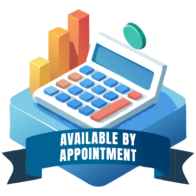 Available by Appointment badge